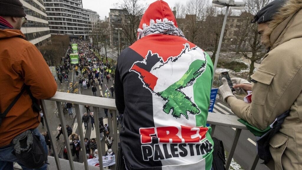 , Actualités françaises: À Bruxelles, les manifestants de la cause palestinienne demandent à l&rsquo;UE une condamnation d&rsquo;Israël